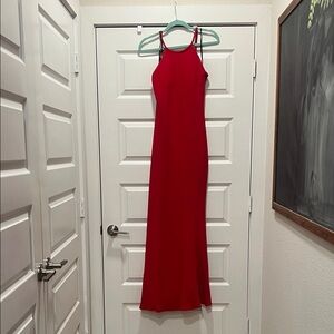 Calvin Klein Red Maxi Dress